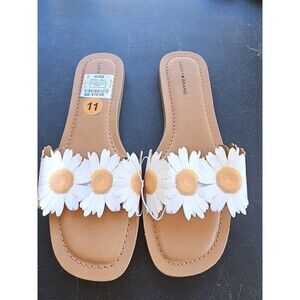 Lucky Brand Floral Sandals Women 11 Shoes Comfy  Luxury Beach Summer New